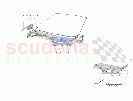 Photo of COMPL RH UNDERWINDSCREEN TRAY…