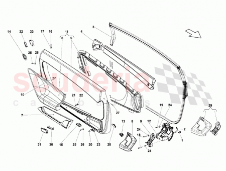 Photo of RH DOOR PANEL ASSEMBLY SUPPLY VIN…