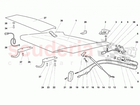 Photo of Engine Hood Strut…