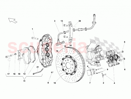 Photo of YELLOW LH REAR CALIPER…