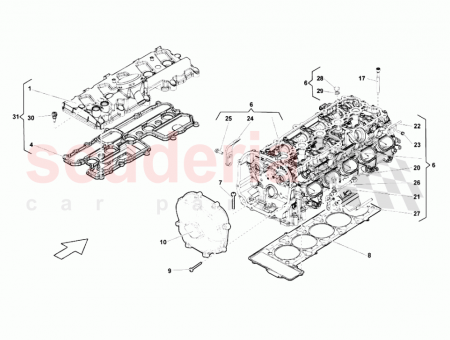 Photo of CYLINDER HEAD COVER WITH GASKET…