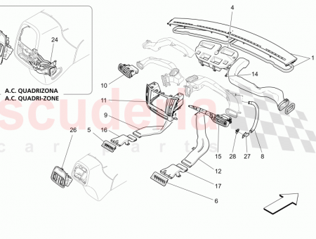 Photo of DRIVER SIDE DASHBOARD AIR VENT ASS EU CN…