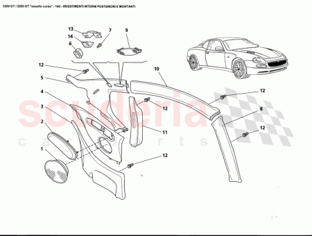 Photo of REAR RH PILLAR TRIM ASSY…