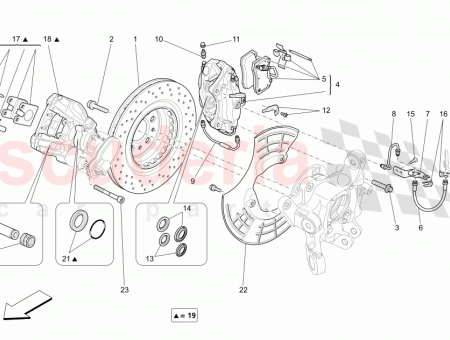 Photo of LH REAR CALIPER ASSEMBLY…