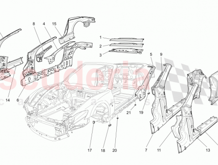 Photo of WINDSCREEN CROSS MEMBER TRIM PANEL…