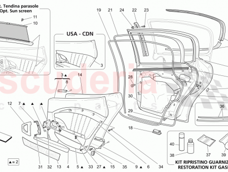 Photo of R H REAR DOOR OUTER TRIM…