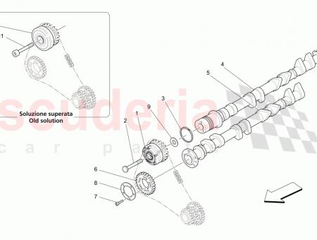 Photo of RH EXHAUST CAMSHAFT…