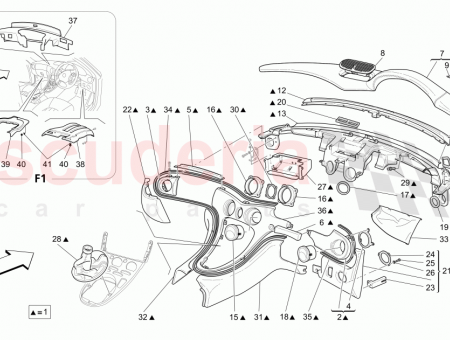 Photo of L H LATERAL BODY IN THEDASHBOARD TABACCO TOBACCO…