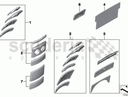 Photo of Kit console front face crossband inl 51 16…