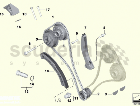 Photo of Adjustment unit inlet camshaft 11 36…